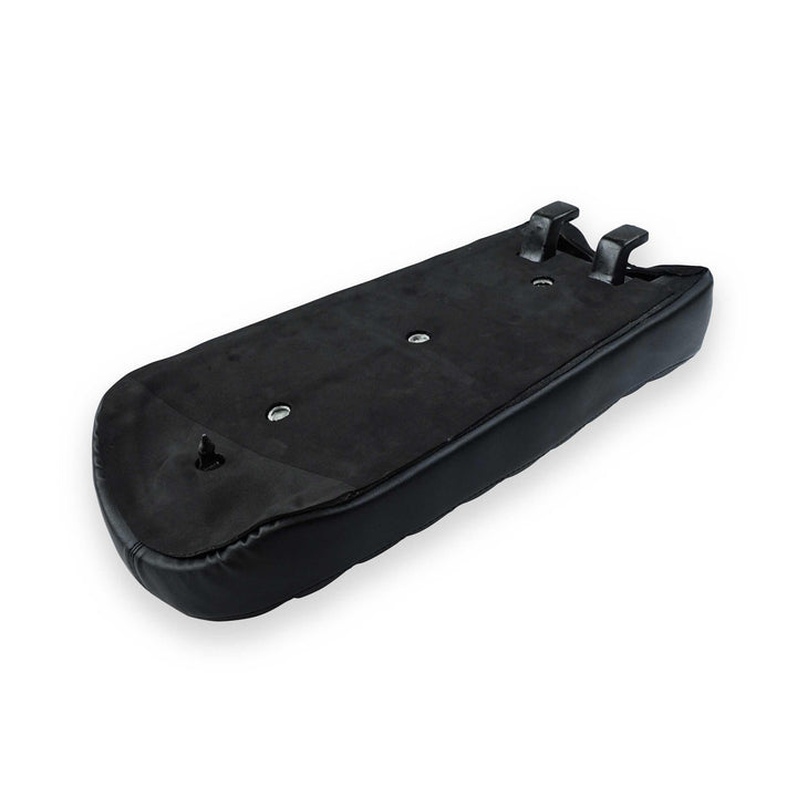Rear section of the handmade solo seat for Royal Enfield 650 scrambler kit