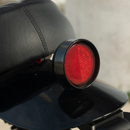 Tail Light in Powder-Coated Metal Housing