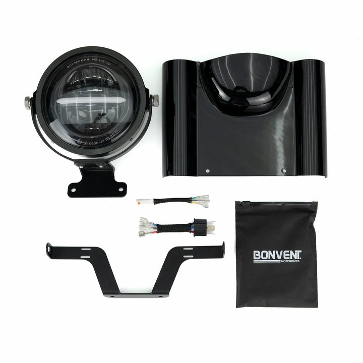Mini 5.75-Inch LED Headlight Kit for Triumph Bonneville T100, T120, Street Twin & Street Cup