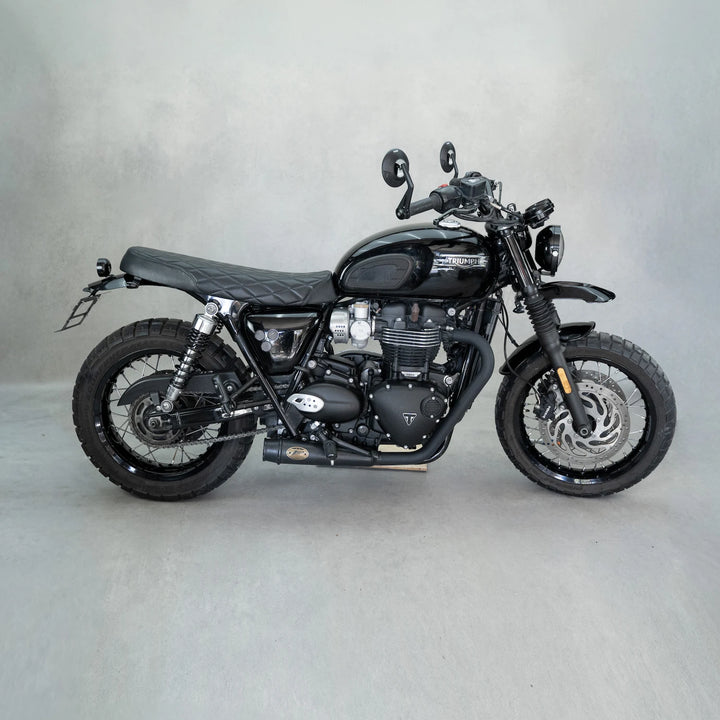 Adjustable Rear Under-Seat Indicator Brackets for Triumph Street Twin, Street Cup, Street Scrambler, T100 LC & T120
