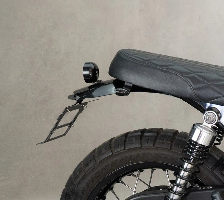 Adjustable Rear Under-Seat Indicator Brackets for Triumph Street Twin, Street Cup, Street Scrambler, T100 LC & T120