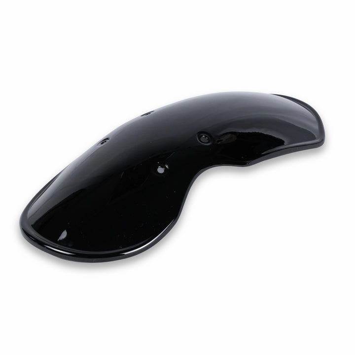 Gloss black rounded front mudguard / fender for compatible Triumph LC bikes