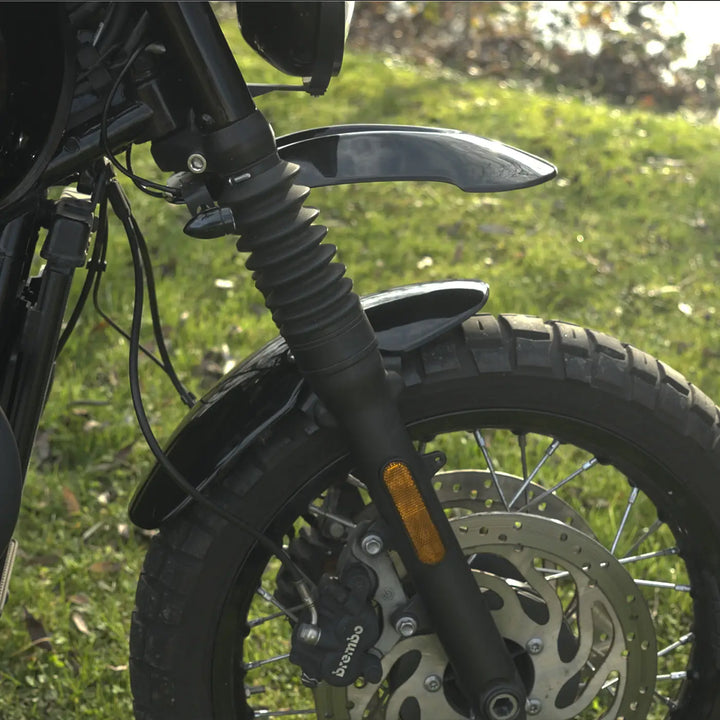 High front fender / mudguard for Triumph Scrambler and Bonneville custom builds