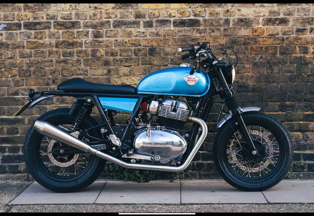 The Sunday Rides's Royal Enfield Interceptor 650 in United Kingdom fitted with GT 650 & Interceptor 650 Rear Loop Frame Cover