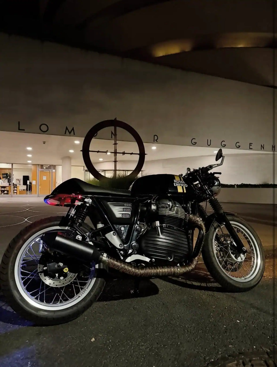 Royal Enfield Continental GT 650 in United States fitted with Interceptor 650 & GT 650 Engine Covers