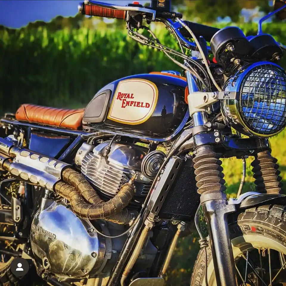 Jeremy's Royal Enfield Interceptor 650 in United States fitted with Interceptor 650 Modular Seat Kit – Solo & Duo Setup for GT 650