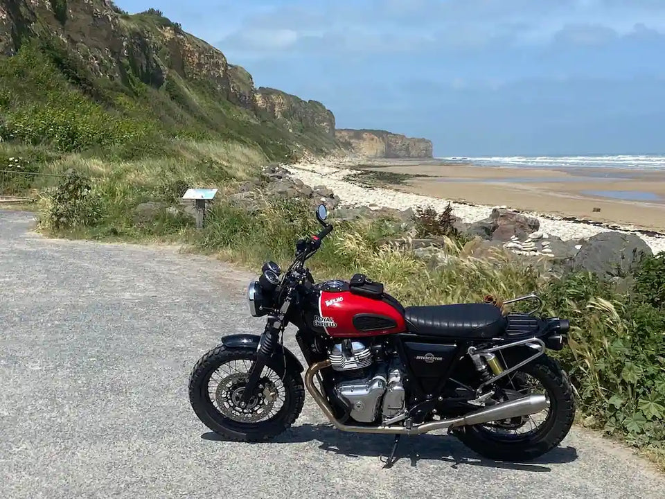 Royal Enfield Interceptor 650 in Spain fitted with Interceptor 650 Modular Seat Kit – Solo & Duo Setup for GT 650, GT 650 Rear Mudguard & Interceptor 650 Rear Fender – Short