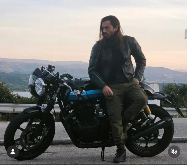 Mario Masala's Royal Enfield Continental GT 650 in Italy fitted with Interceptor 650 & GT 650 Indicator Adapters – Front or Rear Pair, Plug & Play LED Indicator Resistors for Custom Motorcycles, Royal Enfield Wiring Adapter for Aftermarket Tail Lights – GT 650, Interceptor 650, Bear 650 & Hunter 350