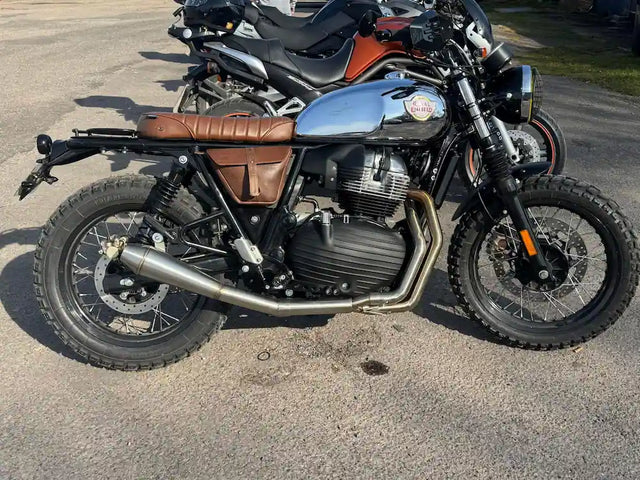 Royal Enfield Interceptor 650 in Italy fitted with Interceptor 650 & GT 650 Engine Covers, GT 650 & Interceptor 650 Rear Loop Frame Cover, GT 650 Rear Mudguard & Interceptor 650 Rear Fender – Short