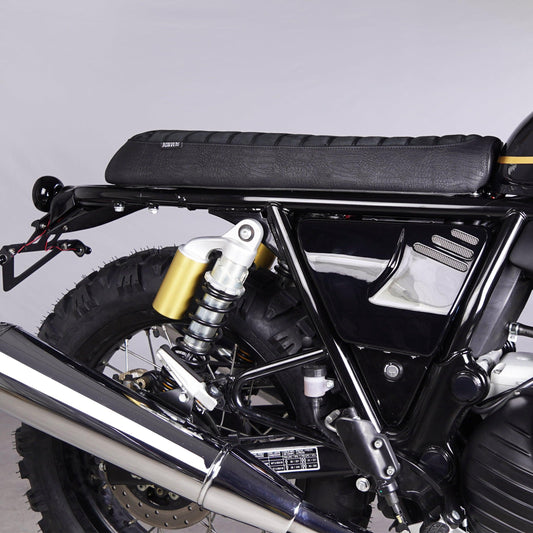 Custom Street Scrambler Side Covers for Royal Enfield bikes. Plug and play mod