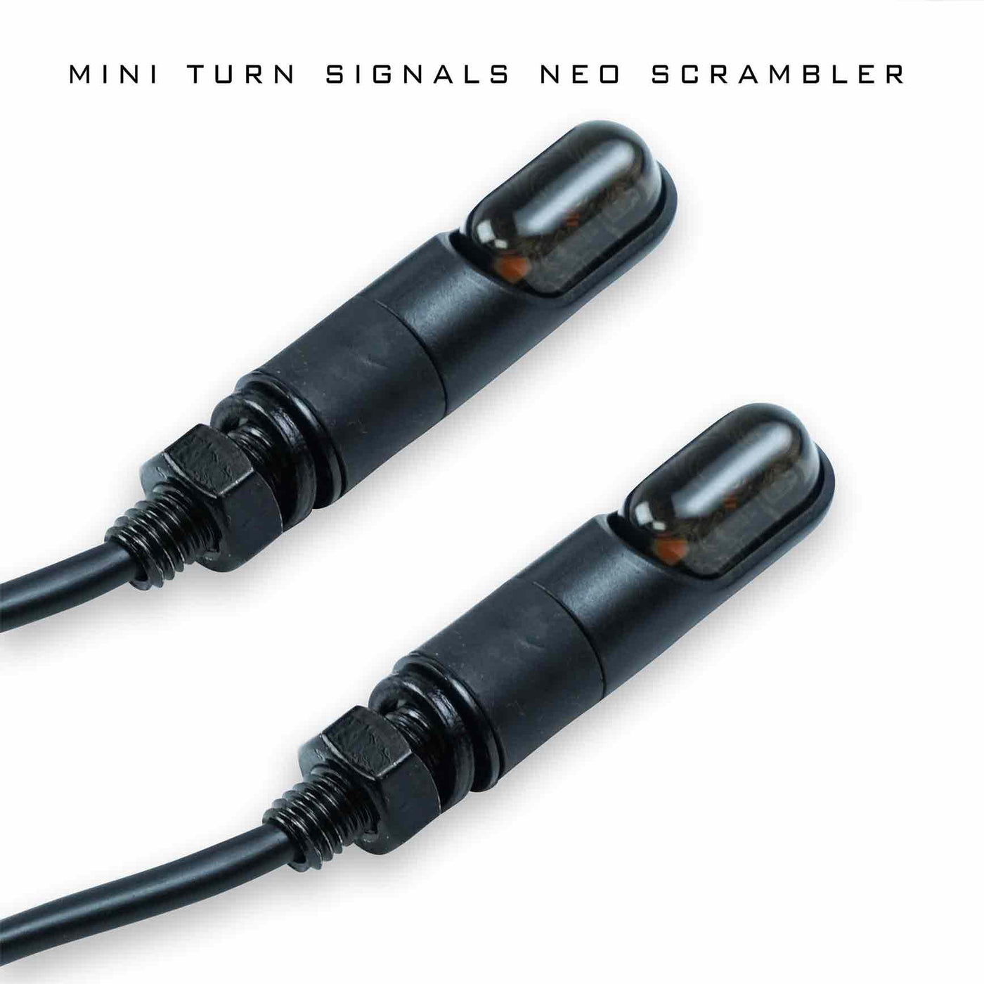Neo Scrambler LED turn signals for Royal Enfield 650 custom build