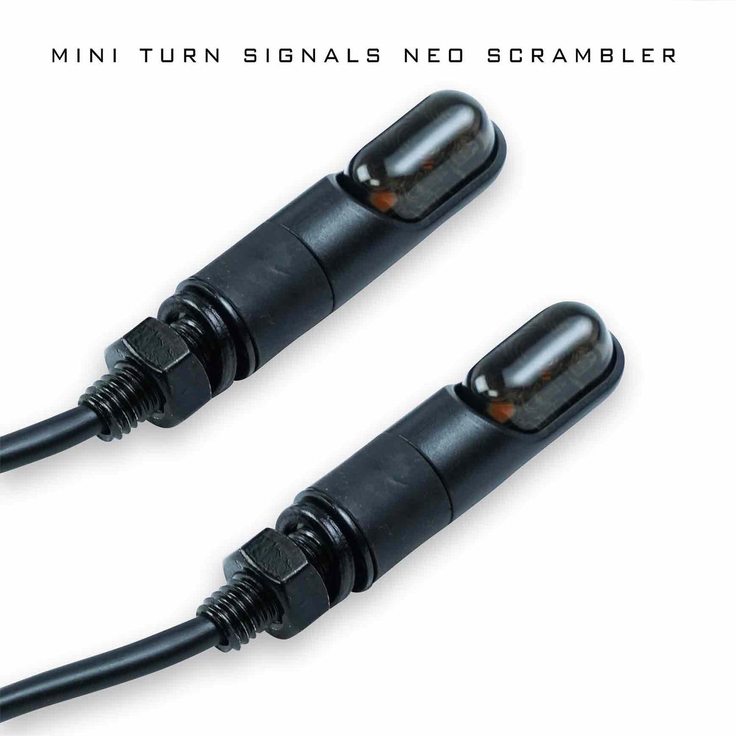 Neo Scrambler LED turn signals for Royal Enfield 650 custom build