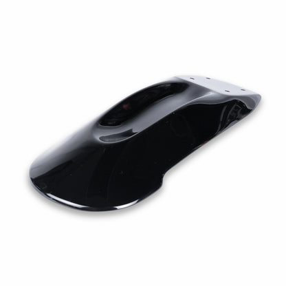 Glossy reinforced composite high mount scrambler fender for compatible Triumph LC bikes