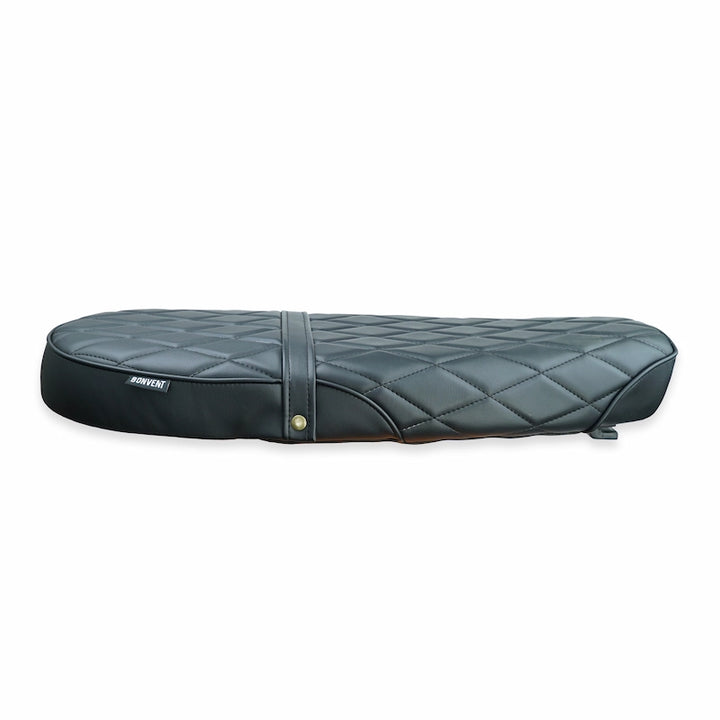 Variant Black Diamond Stitched from the Bonvent Motorbikes Modular Seat