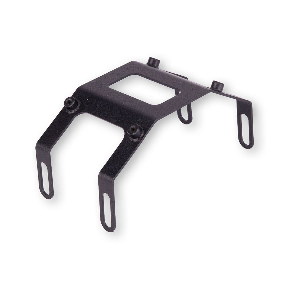 Adjustable metal mounting bracket for short front mudguard on Royal Enfield Hunter 350