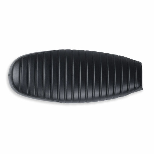 Black Ribbed Triumph Seat