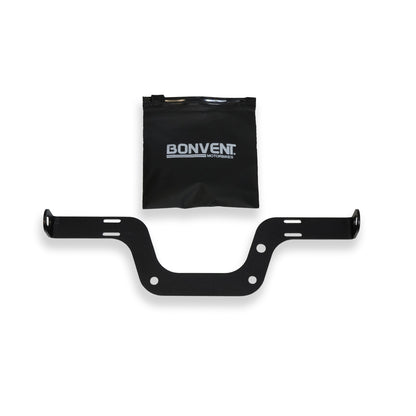 Bonvent Motorbikes front indicator mounting brackets for Royal Enfield Hunter 350 with installation hardware