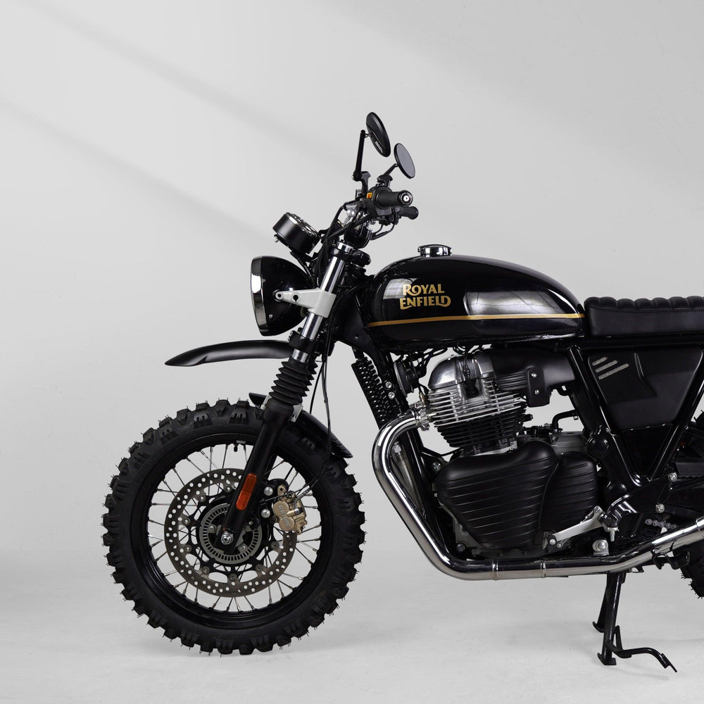 Scrambler high front mudguard for Royal Enfield Interceptor 650 and GT 650