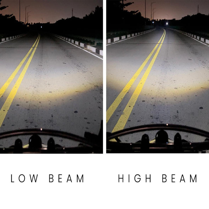 Brighter LED headlight cowl for Royal Enfield Interceptor 650