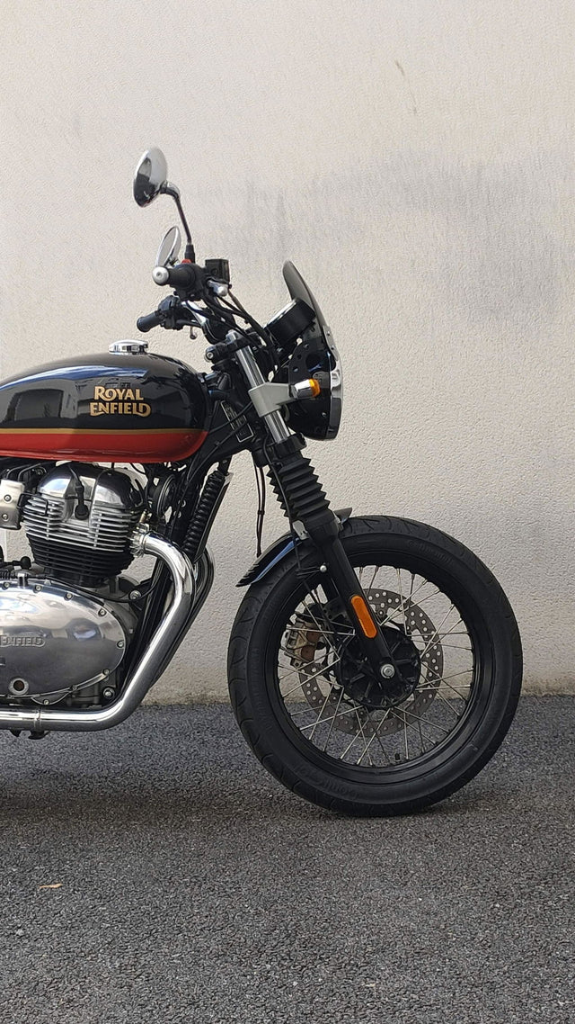 Clement Humbert's Royal Enfield Interceptor 650 in France fitted with Short Front Mudguard for Interceptor 650 & GT 650
