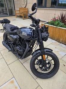 Customer photo for Custom Side Covers for Royal Enfield Hunter 350