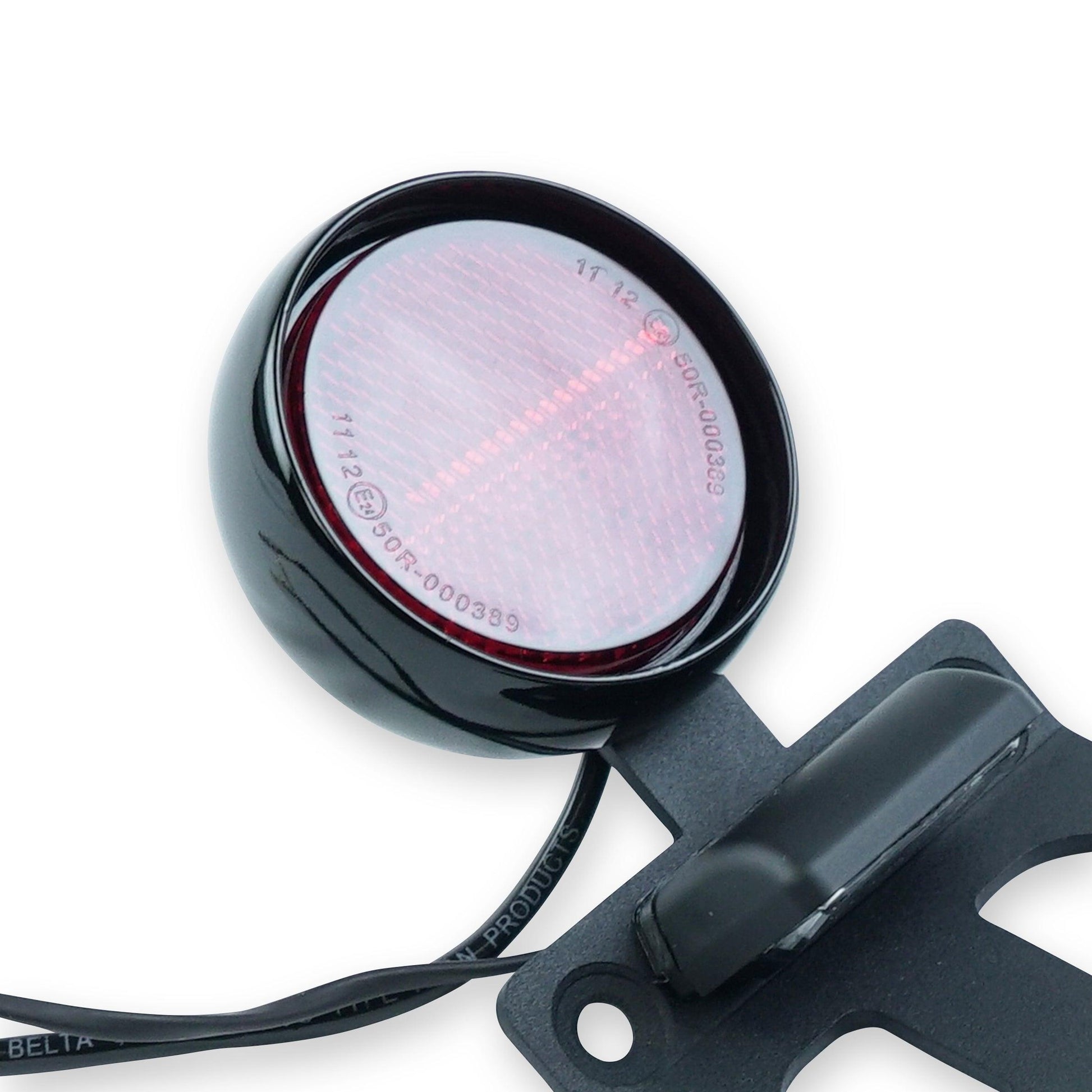 Alchemy Parts LED rear light Royal Enfield Continental GT Interceptor 650 Matt black with red lens Alchemy Parts LED rear light Royal Enfield Continental GT Interceptor 650 Matt black with red lens