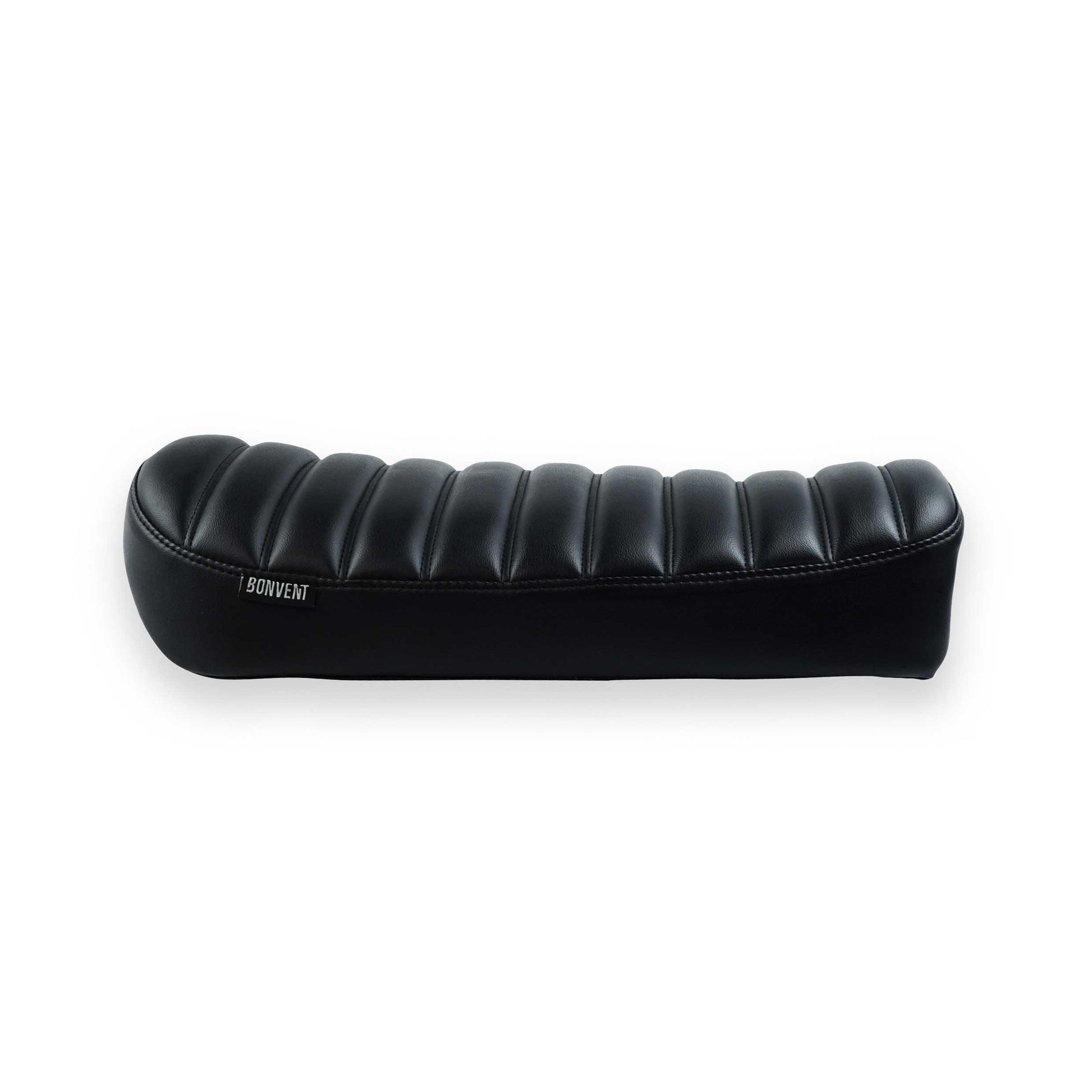 Black Ribbed mono or mini seat, high quality handmade