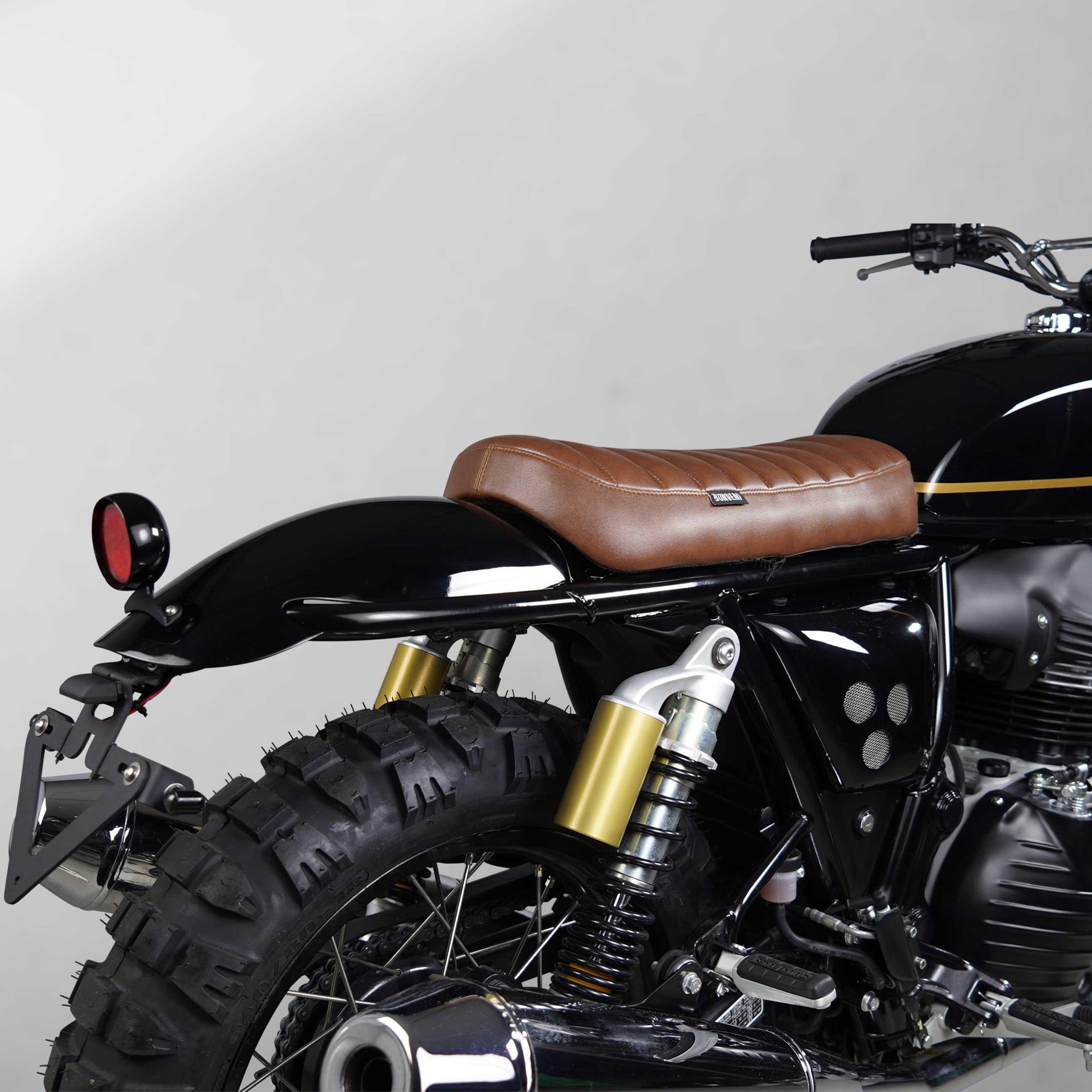 Desert Scrambler Kit for off-road-inspired builds. Custom accessories by Bonvent for Royal Enfield 650