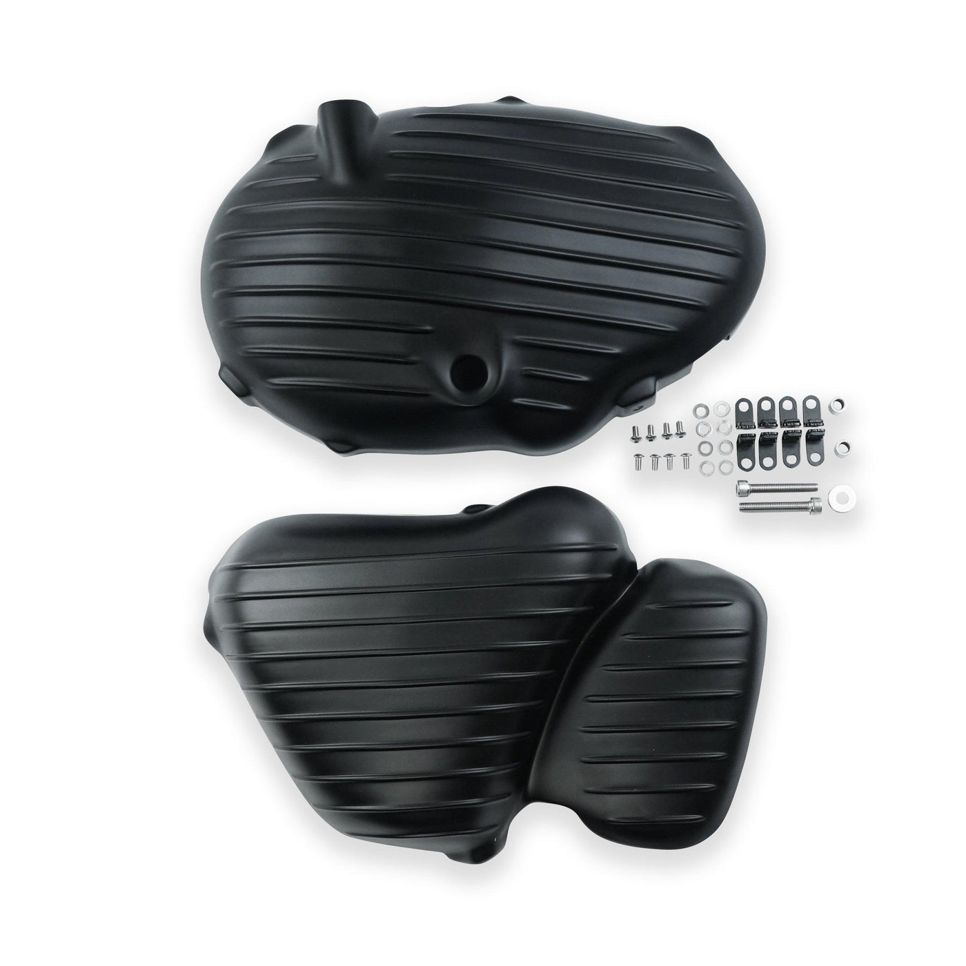 Engine covers kit for Royal Enfield Interceptor 650 and Continental GT 650 with mounting hardware
