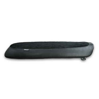 Black Diamond Stitched leather & Suede -