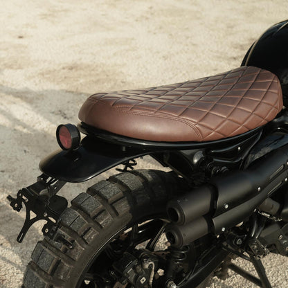 hunter 350 with a flat seat tobacco brown and tail tidy