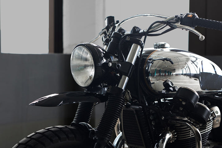 High mount scrambler front mudguard for Royal Enfield Interceptor 650