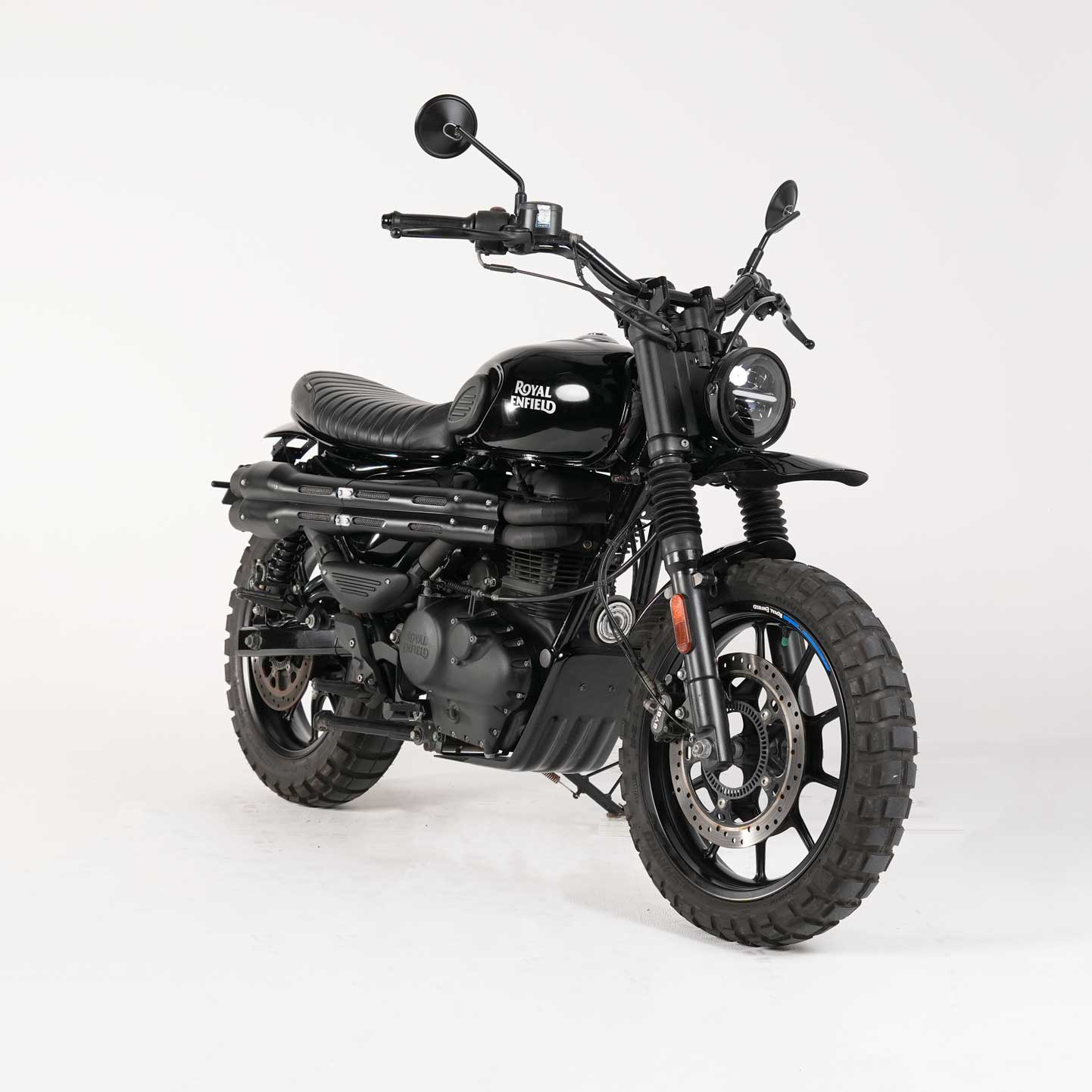 Royal Enfield Interceptor 650 custom motorcycle fitted with Bonvent parts
