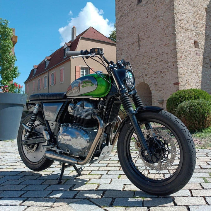 LED headlight fairing for Royal Enfield Interceptor 650