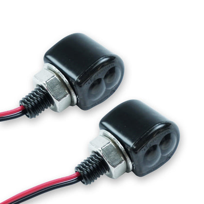 Mini LED indicators EU approved for custom motorcycle builds