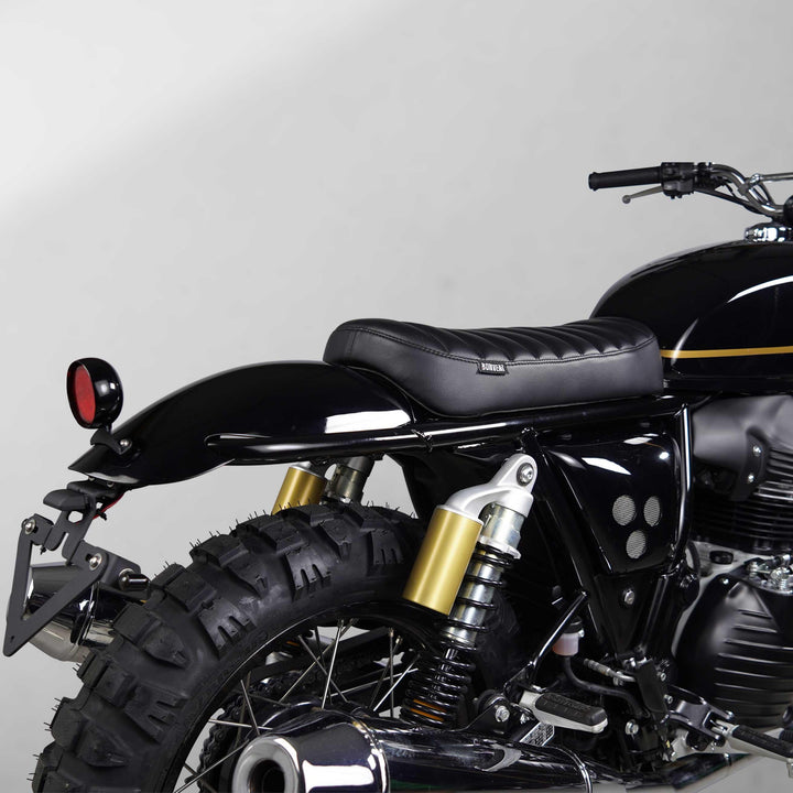 Homologated mini LED tail light included in the Desert Scrambler Kit