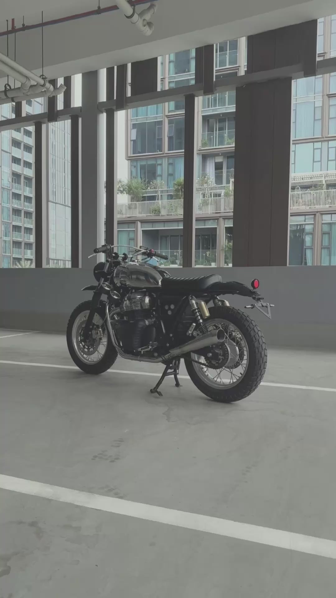 Watch the Royal Enfield Interceptor 650 Desert Scrambler Build video