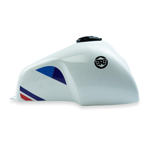 Rally Tank Cover upgrade in scrambler style for Royal Enfield Interceptor