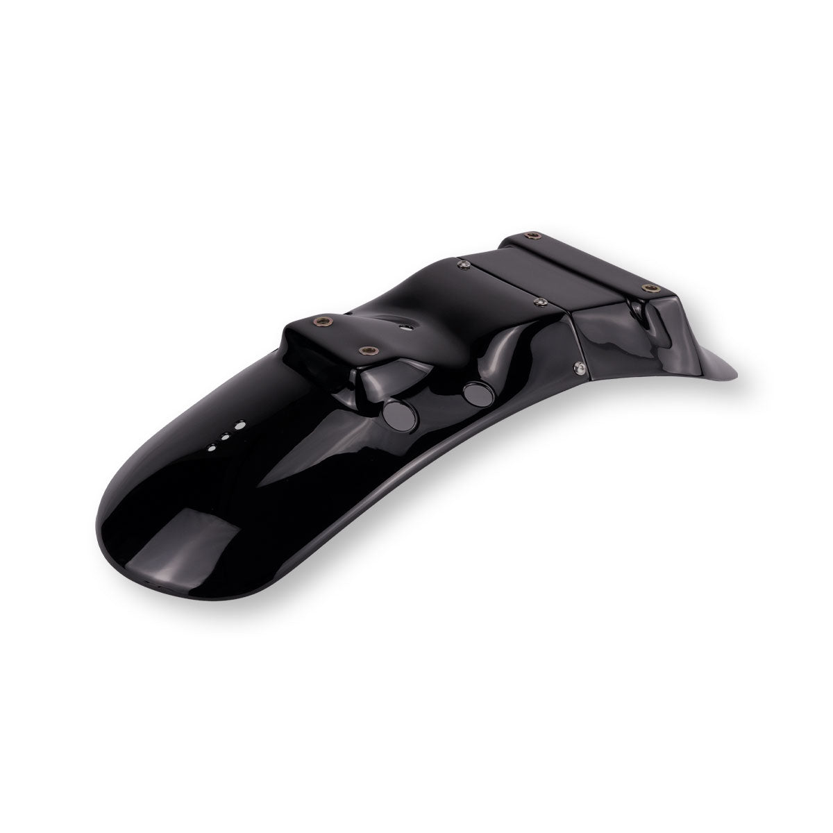 Rear mudguard designed for Royal Enfield Hunter 350 photographed on white background