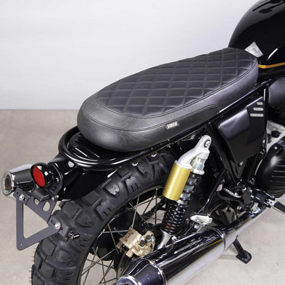 retro style seat for royal enfield twin 650