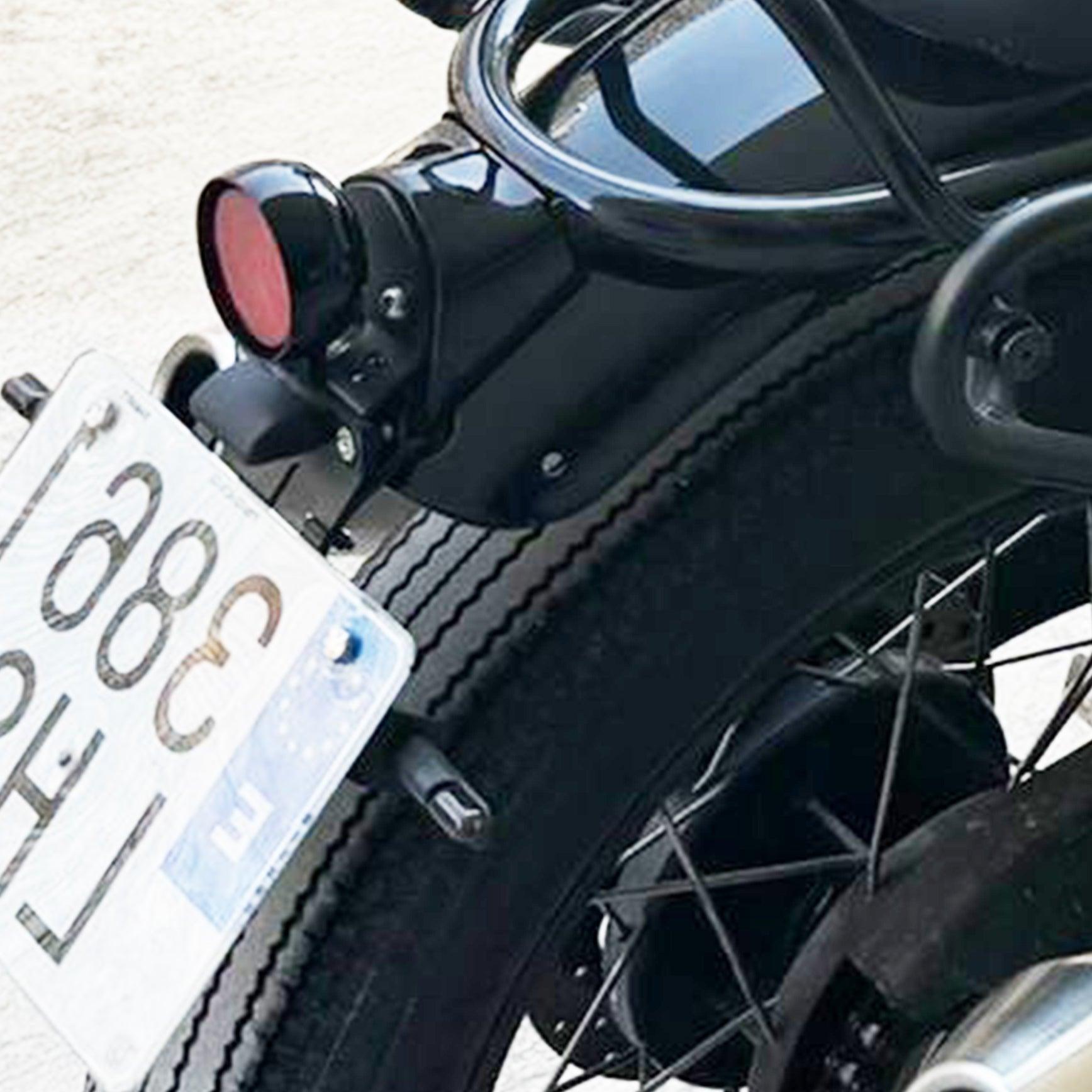 Road-legal mini LED turn signals Neo style. Certified for safe and stylish riding.
