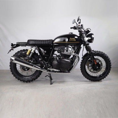 Royal Enfield Continental GT 650 with Bonvent black single seat for a compact café racer style