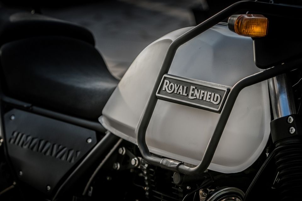 Royal Enfield Himalayan tank logo – adventure motorcycle inspiration