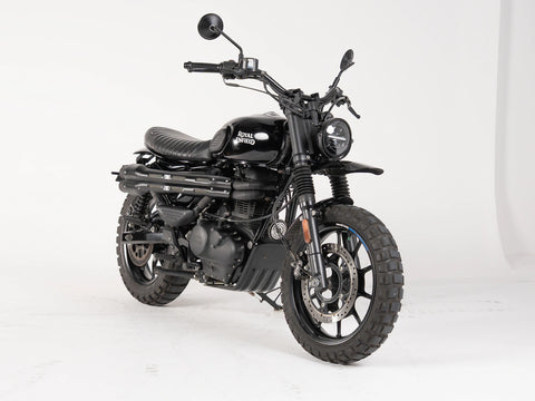 Royal Enfield Hunter 350 custom parts & scrambler exhaust by Bonvent