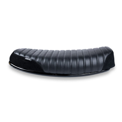 Black Ribbed + Suede Side