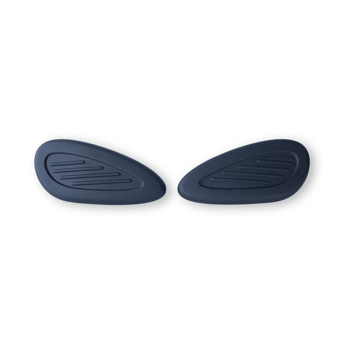 Matte black tank knee pads for Royal Enfield Hunter 350