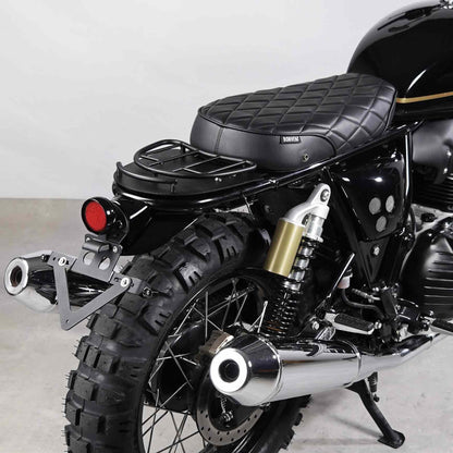 Mono and duo seat custom kit for Royal Enfield Interceptor 650 and Continental GT 650. Stylish and functional