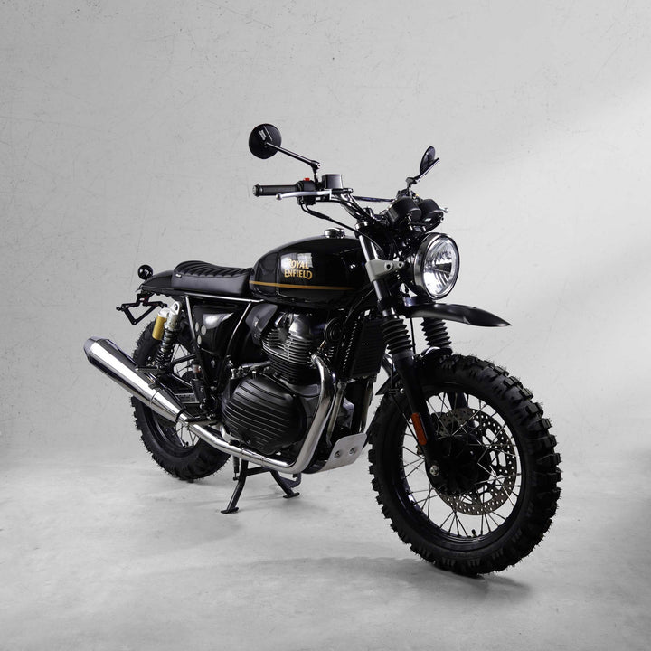 Solo seat and rear mudguard kit for Royal Enfield Interceptor 650 and GT 650