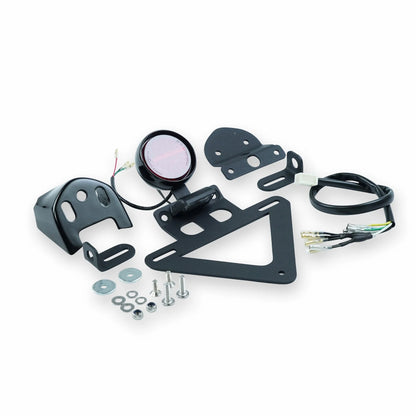 Complete tail tidy and tail light kit components for Interceptor 650 and Continental GT 650