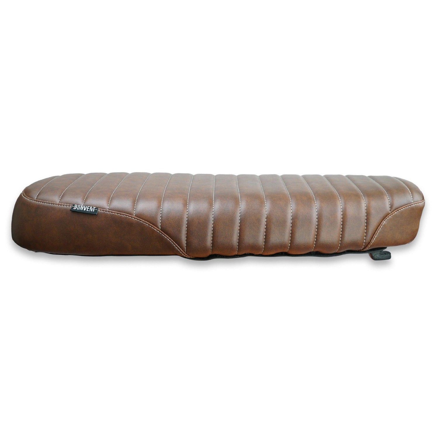 Brown classic custom seat for Royal Enfield Interceptor 650 and Continental GT 650